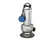 Tauchmotorpumpe von Grundfos mit einem robusten Edelstahlgehäuse und integriertem Schwimmerschalter zur Pumpensteuerung. Ideal für Schmutzwasseranwendungen.